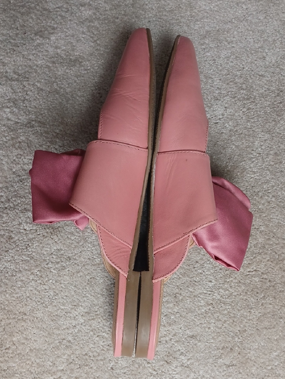 Jack Rogers Heidi Bow Pointed Mules - Picture 4 of 6